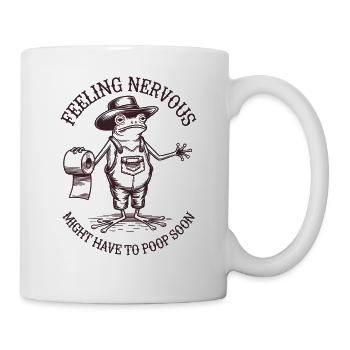 Intestin irritable Syndrom Cowboy Frog - Mug blanc - blanc - Droite