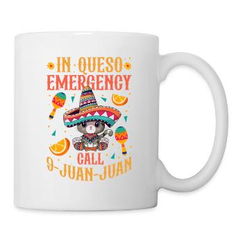 in queso emergency Design for a paramedic - Mug - white - Right