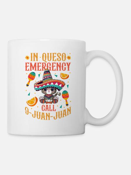 in queso emergency Design for a paramedic - Tasse - Weiß