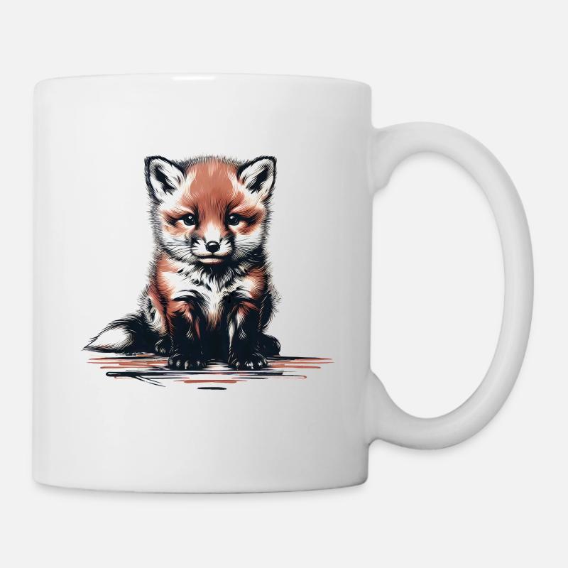 Renard Renards Renarde - Mug blanc - blanc