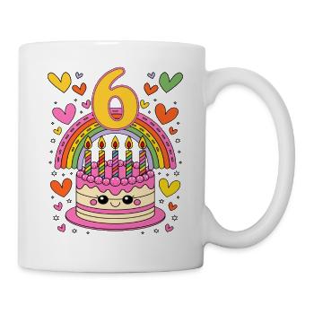 Children's birthday 6.png - Mug - white - Right