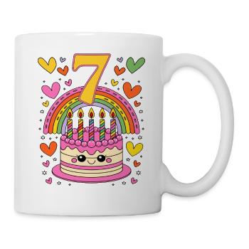 Children's birthday 7.png - Mug - white - Right