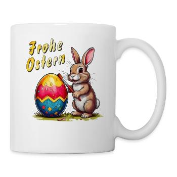 EASTER BUNNY Happy Easter Egg - Mug - white - Right