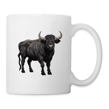 Bulle Tier - Tasse - Weiß - Rechts