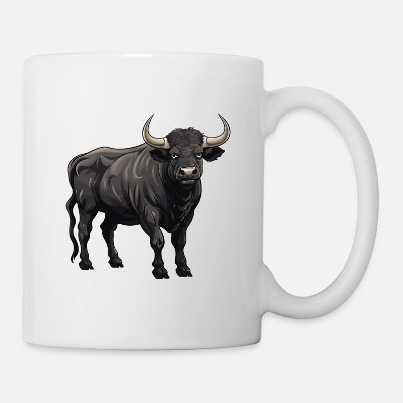 Bulle Tier - Tasse - Weiß
