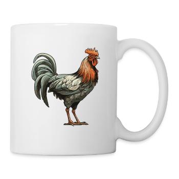 Animal Coq - Mug blanc - blanc - Droite
