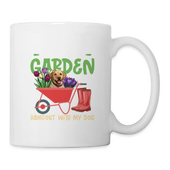 I Just Want To Work In My Garden Gardening Botanic - Tasse - Weiß - Rechts