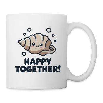 GEMEINSAM GLÜCKLICH - Tasse - Weiß - Rechts