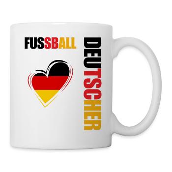 German team supporter football - Mug blanc - blanc - Droite