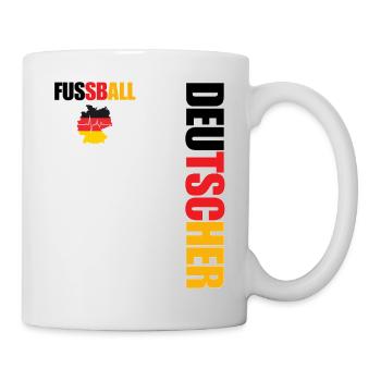 German team supporter football - Mug blanc - blanc - Droite