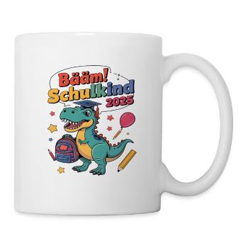 Écolier 2025 Inscription à l’école Retour à l’école - Mug blanc - blanc - Droite
