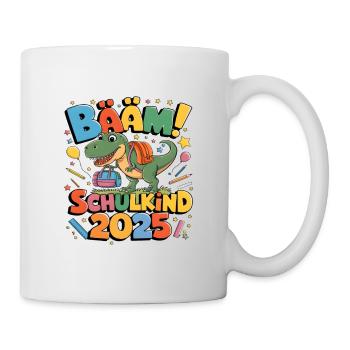 Écolier 2025 Inscription à l’école Retour à l’école - Mug blanc - blanc - Droite