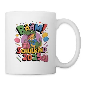Écolier 2025 Inscription à l’école Retour à l’école - Mug blanc - blanc - Droite