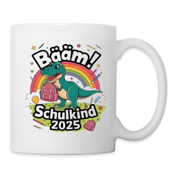 Écolier 2025 Inscription à l’école Retour à l’école - Mug blanc - blanc - Droite