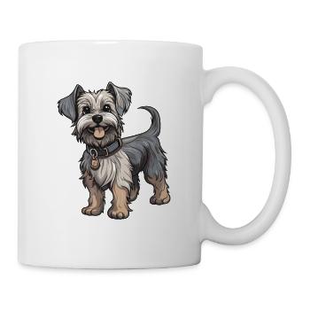 Yorkshire Terrier Dog - Mug - white - Right