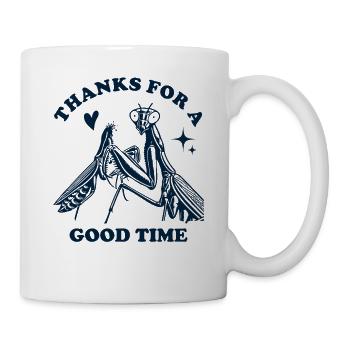 Merci pour un bon moment - Mantis - Mug blanc - blanc - Droite