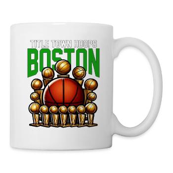 TITLE TOWN HOOPS - BASKETBALL - Mug - white - Right