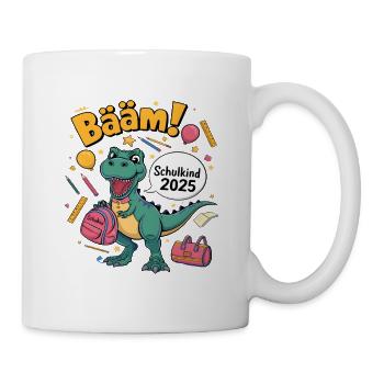 Écolier 2025 Inscription à l’école Retour à l’école - Mug blanc - blanc - Droite