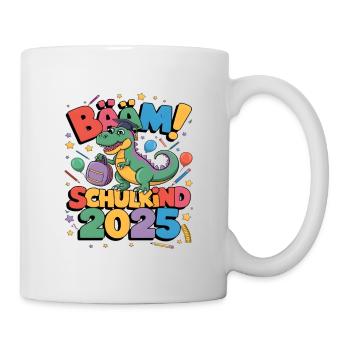 Écolier 2025 Inscription à l’école Retour à l’école - Mug blanc - blanc - Droite