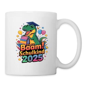 Écolier 2025 Inscription à l’école Retour à l’école - Mug blanc - blanc - Droite