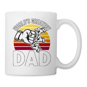 Famille PApa - Mug blanc - blanc - Droite