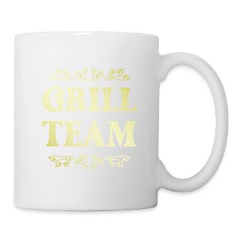 Grill Team - Tasse - Weiß - Rechts