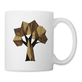 Arbre de Bois - Mug blanc - blanc - Droite