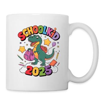 School Child 2025 School Enrollment Back to School - Mug - white - Right
