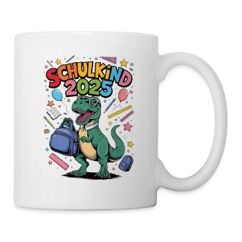 School Child 2025 School Enrollment Back to School - Mug - white - Right