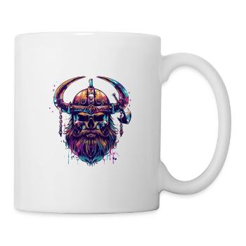 Viking Skeleton - Mug - white - Right