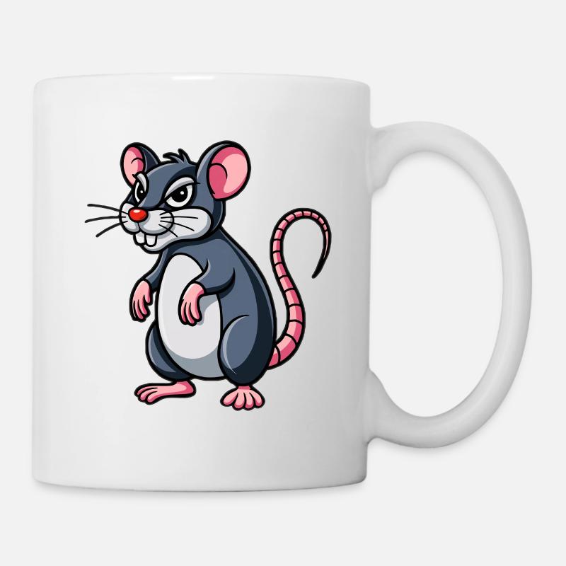 RATTE - Tasse - Weiß