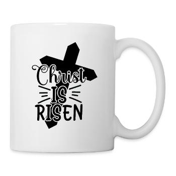 Christ ist auferstanden - Tasse - Weiß - Rechts