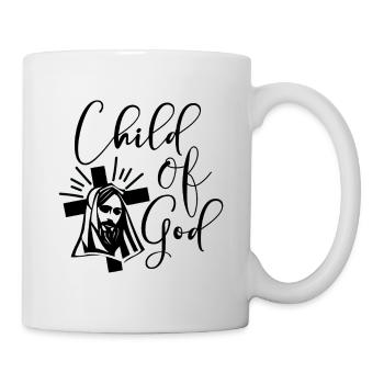 Kind Gottes - Tasse - Weiß - Rechts