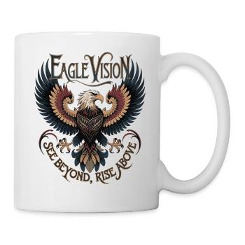 Eagle Vision | See Beyond, Rise Above - Mug - white - Right
