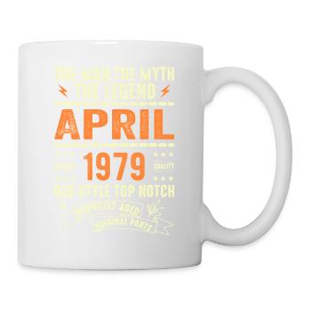 Avril 1979, AVRIL 1979 - Mug blanc - blanc - Droite