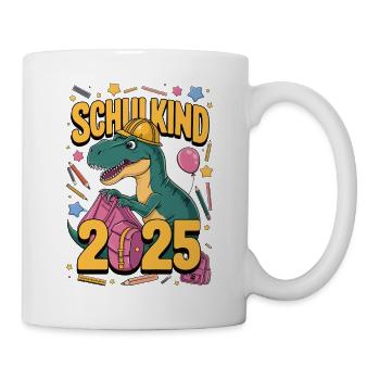 School Child 2025 School Enrollment Back to School - Mug - white - Right