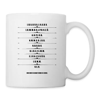 Der Code der Macht Teil 2 - Geheimcode 66 - Tasse - Weiß - Rechts