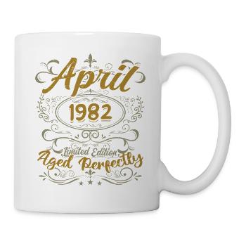 April 1982 Birthday Gift April 1982 - Mug - white - Right