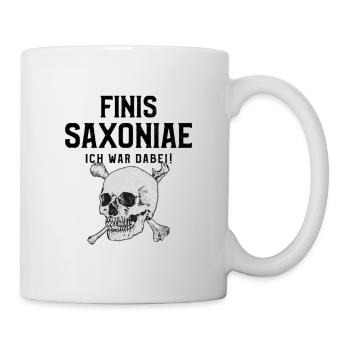 Finis Saxoniae - J’y étais (noir) - Mug blanc - blanc - Droite