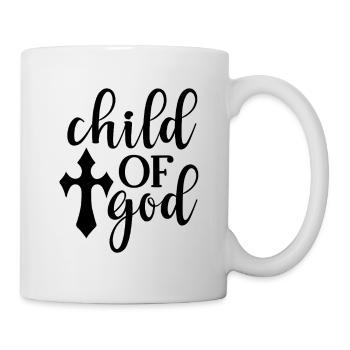 Kind Gottes - Tasse - Weiß - Rechts