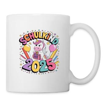 School Child 2025 School Enrollment Back to School - Mug - white - Right