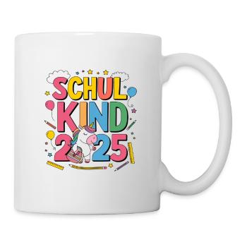School Child 2025 School Enrollment Back to School - Mug - white - Right