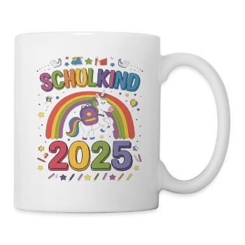 School Child 2025 School Enrollment Back to School - Mug - white - Right
