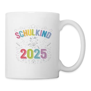 School Child 2025 School Enrollment Back to School - Mug - white - Right