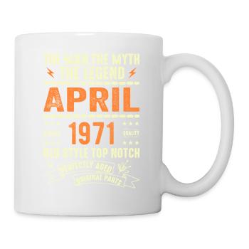 AVRIL 1971, AVRIL 1971 - Mug blanc - blanc - Droite