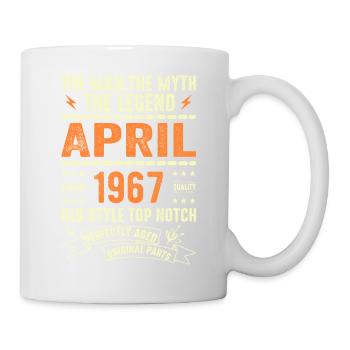 AVRIL 1967, AVRIL 1967 - Mug blanc - blanc - Droite