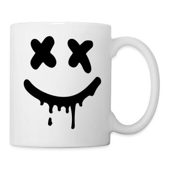 lächeln - Tasse - Weiß - Rechts