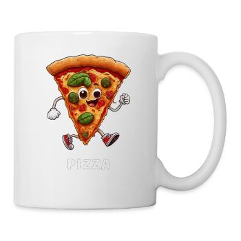 PIZZA - Mug blanc - blanc - Droite