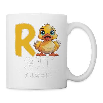 DUCK PENSION GOOD ALL GOOD - Mug - white - Right