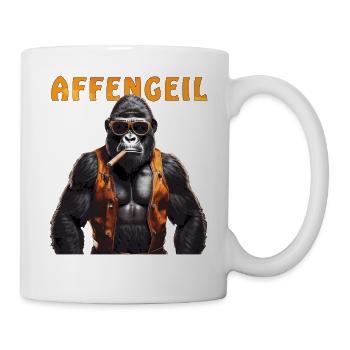 SINGE GORILLE SINGE - Mug blanc - blanc - Droite
